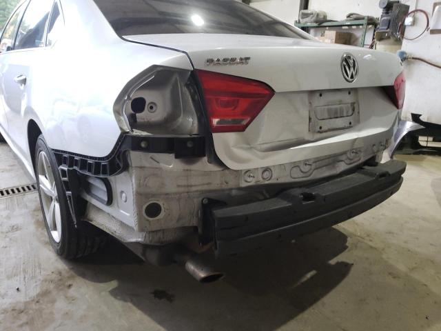 Photo 9 from auction – 2012 VOLKSWAGEN PASSAT SE with VIN 1VWBP7A37CC091368