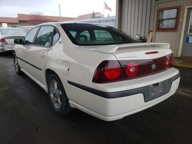Photo 3 from auction – 2001 CHEVROLET IMPALA LS with VIN 2G1WH55K419141325