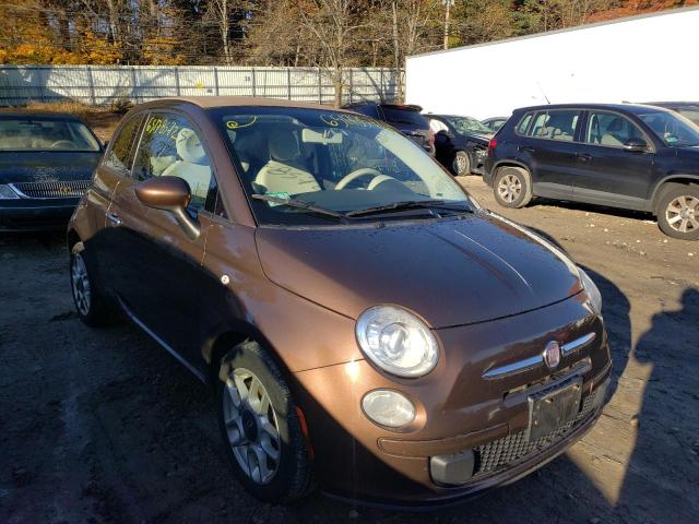 FIAT 500 POP 2012 with VIN 3C3CFFDR7CT122986 - Photo from auction