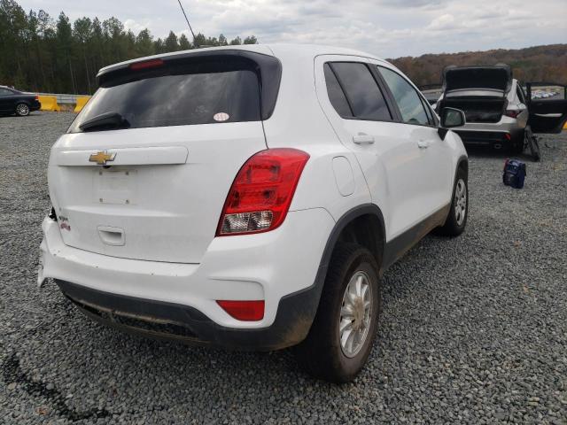 Photo 4 from auction – 2017 CHEVROLET TRAX LS with VIN 3GNCJKSBXHL145251