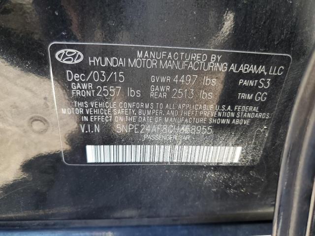 Photo 10 from auction – 2016 HYUNDAI SONATA SE with VIN 5NPE24AF8GH358955