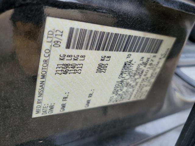 Photo 10 from auction – 2013 NISSAN MAXIMA S with VIN 1N4AA5AP2DC801873