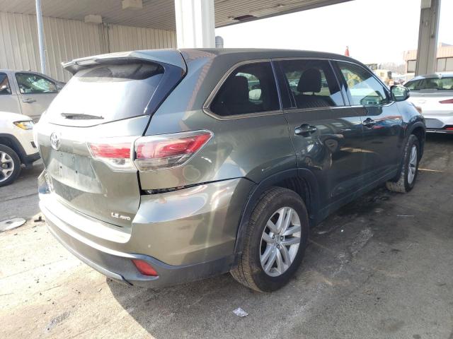 Photo 4 from auction – 2014 TOYOTA HIGHLANDER with VIN 5TDBKRFH3ES054515