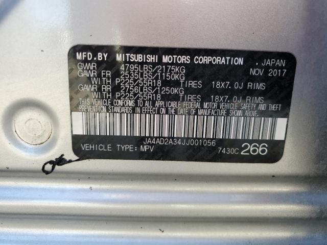 Photo 10 from auction – 2018 MITSUBISHI OUTLANDER with VIN JA4AD2A34JJ001056