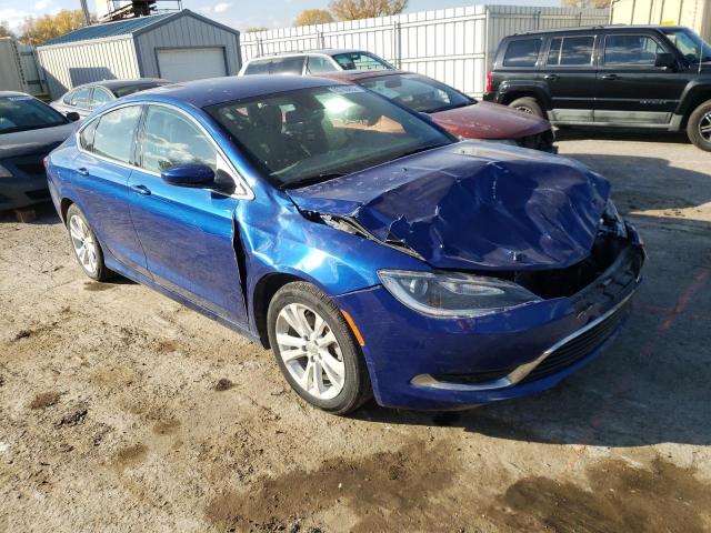 CHRYSLER 200 LIMITE 2016 with VIN 1C3CCCAB0GN183696 - Photo from auction