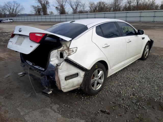 Photo 4 from auction – 2014 KIA OPTIMA with VIN KNAGM4A78E5498221