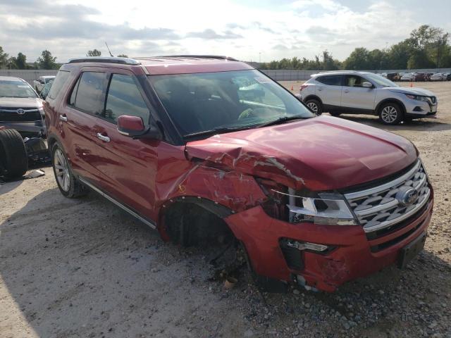 FORD EXPLORER L 2018 with VIN 1FM5K7F81JGA79138 - Photo from auction