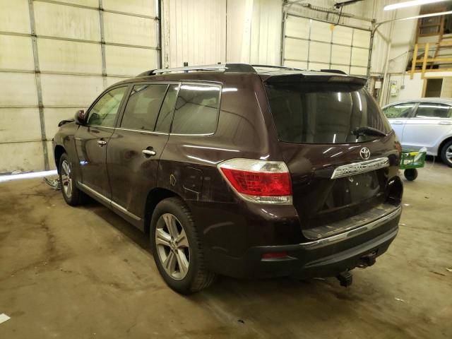 Photo 3 from auction – 2013 TOYOTA HIGHLANDER with VIN 5TDDK3EHXDS219126