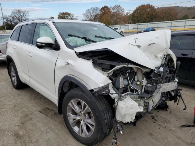 TOYOTA HIGHLANDER 2015 with VIN 5TDJKRFH7FS136549 - Photo from auction