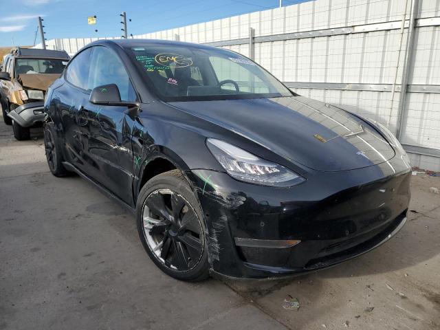 TESLA MODEL Y 2021 with VIN 5YJYGDEE6MF065145 - Photo from auction