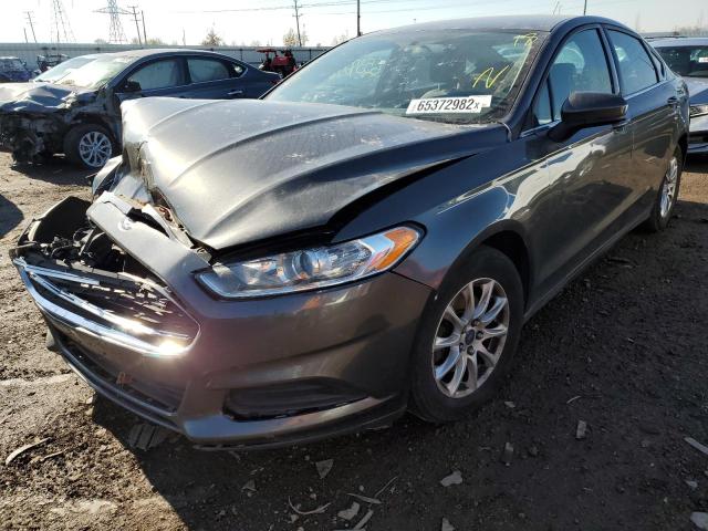 Photo 2 from auction – 2016 FORD FUSION S with VIN 3FA6P0G79GR140587