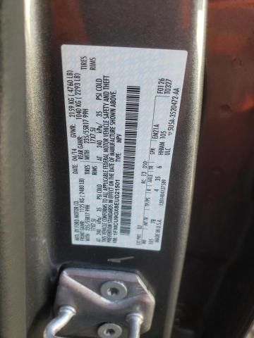 Photo 10 from auction – 2014 FORD ESCAPE SE with VIN 1FMCU9GX8EUD21501