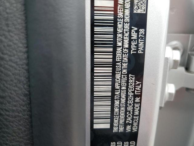 Photo 10 from auction – 2017 JEEP RENEGADE T with VIN ZACCJBCB2HPE62827