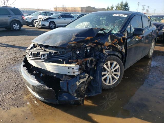 Photo 2 from auction – 2012 HONDA CIVIC LX with VIN 2HGFB2F5XCH109442