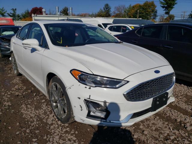 FORD FUSION TIT 2020 with VIN 3FA6P0RU5LR141278 - Photo from auction