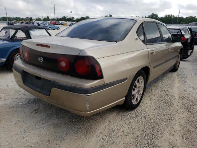 Photo 4 from auction – 2004 CHEVROLET IMPALA with VIN 2G1WF52E249439624