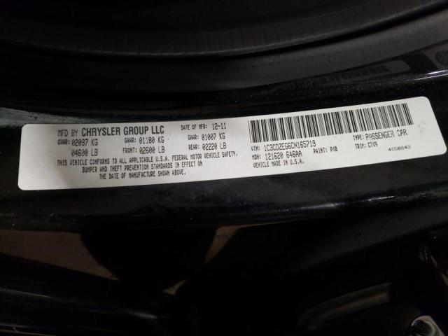 Photo 10 from auction – 2012 DODGE AVENGER SX with VIN 1C3CDZEG6CN165719