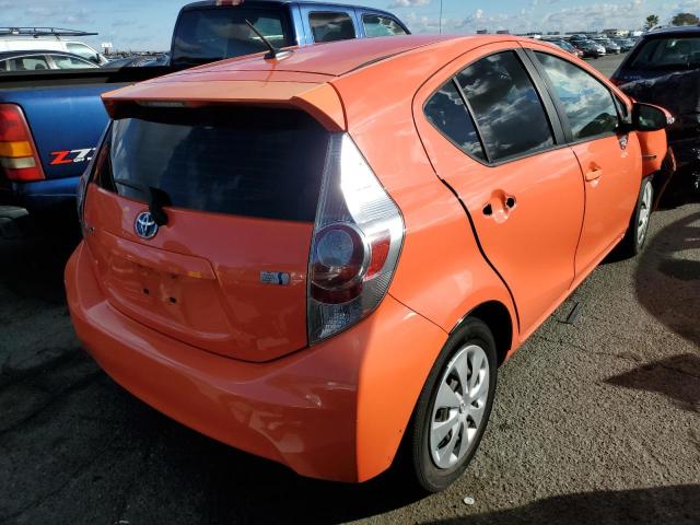 Photo 4 from auction – 2012 TOYOTA PRIUS C with VIN JTDKDTB38C1004494