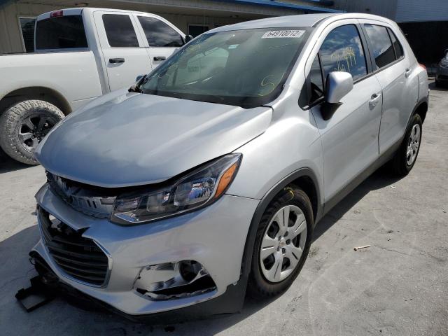 Photo 2 from auction – 2018 CHEVROLET TRAX with VIN 3GNCJKSB2JL233278