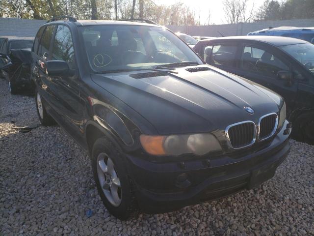 BMW X5 3.0I 2001 with VIN WBAFA53561LM66590 - Photo from auction