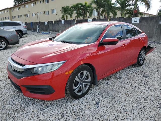 Photo 2 from auction – 2016 HONDA CIVIC LX with VIN 2HGFC2F52GH521115