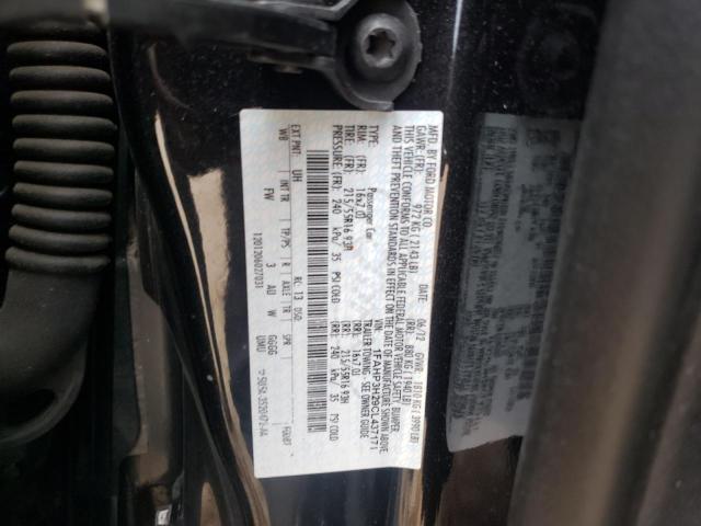 Photo 10 from auction – 2012 FORD FOCUS SEL with VIN 1FAHP3H29CL437171