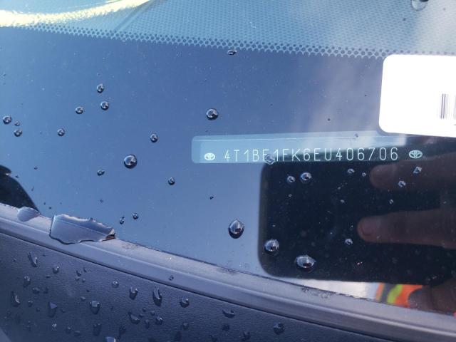 Photo 10 from auction – 2014 TOYOTA CAMRY L with VIN 4T1BF1FK6EU406706