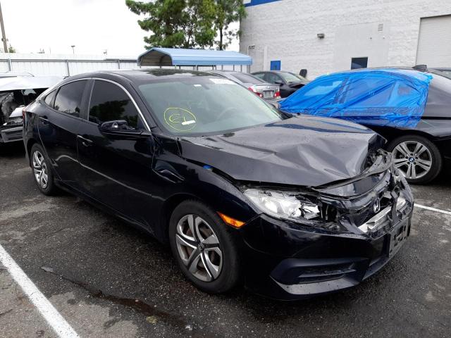 HONDA CIVIC LX 2016 with VIN 19XFC2F56GE209115 - Photo from auction
