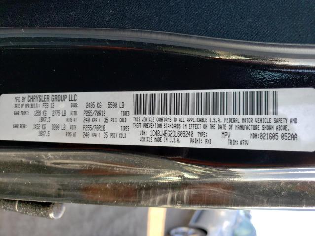Photo 10 from auction – 2013 JEEP WRANGLER U with VIN 1C4BJWEG2DL609240
