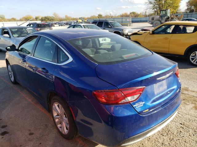 Photo 3 from auction – 2016 CHRYSLER 200 LIMITE with VIN 1C3CCCAB0GN183696