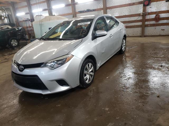 Photo 2 from auction – 2014 TOYOTA CORROLA with VIN 5YFBURHE1EP073618
