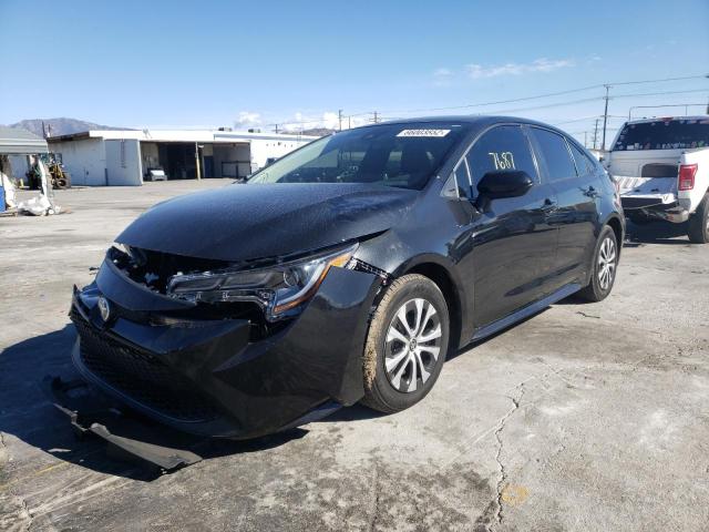 Photo 2 from auction – 2022 TOYOTA COROLLA LE with VIN JTDEAMDE7NJ053313
