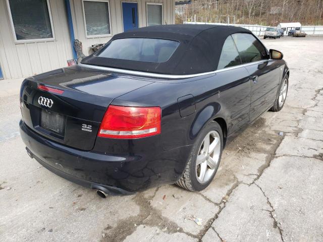 Foto 4 de la subasta – 2007 AUDI A4 3.2 CAB con VIN WAUDH48H77K027218