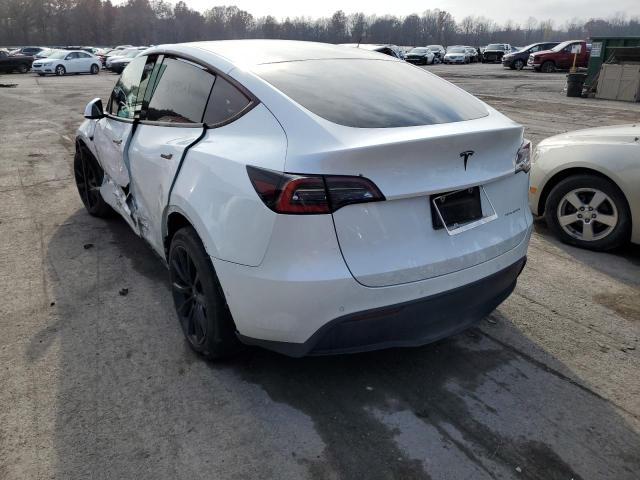 Photo 3 from auction – 2020 TESLA MODEL Y with VIN 5YJYGDEE2LF045005