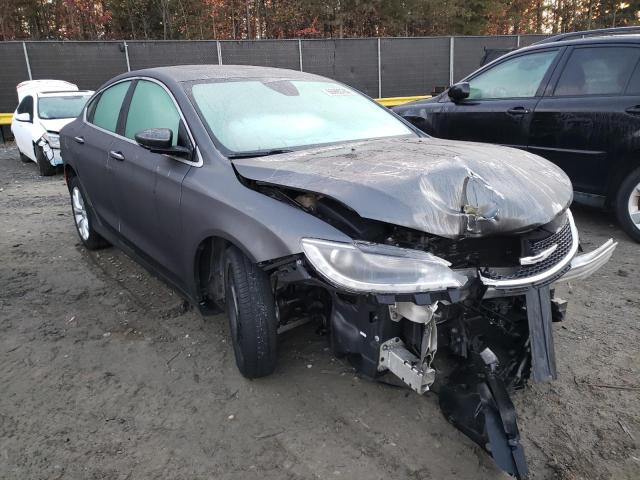 CHRYSLER 200 C 2015 with VIN 1C3CCCCG7FN627471 - Photo from auction