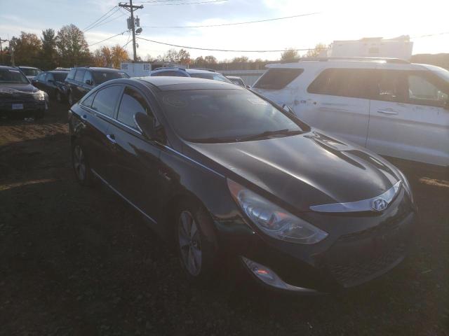 HYUNDAI SONATA HYB 2011 with VIN KMHEC4A41BA016996 - Photo from auction