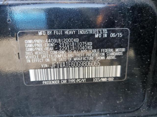 Photo 10 from auction – 2016 SUBARU WRX PREMIU with VIN JF1VA1E60G9806065