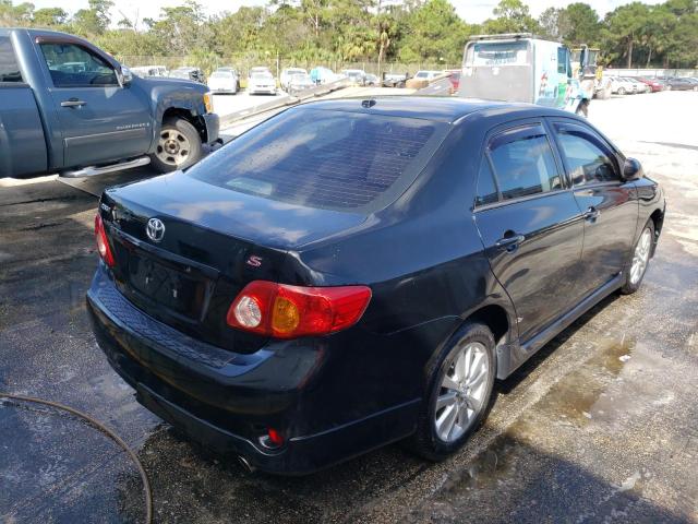 Photo 4 from auction – 2009 TOYOTA COROLLA BA with VIN 2T1BU40E49C141821