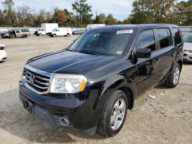 Photo 2 from auction – 2013 HONDA PILOT EXL with VIN 5FNYF4H52DB061110
