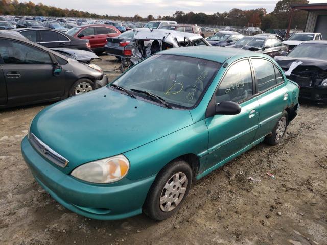 Photo 2 from auction – 2001 KIA RIO with VIN KNADC123316046004
