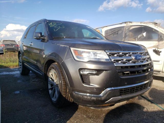 FORD EXPLORER L 2018 with VIN 1FM5K7F89JGB33205 - Photo from auction