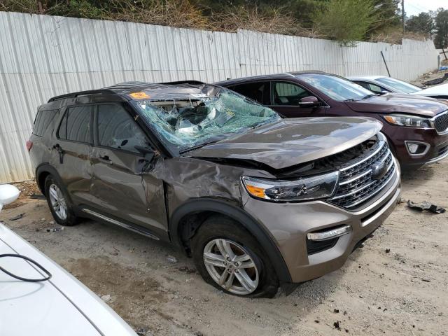 FORD EXPLORER X 2021 with VIN 1FMSK7DH9MGA22342 - Photo from auction