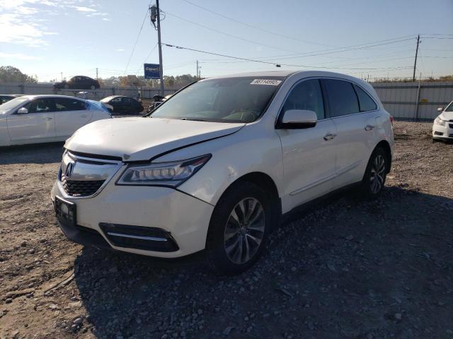 Photo 2 from auction – 2015 ACURA MDX TECHNO with VIN 5FRYD3H4XFB014397