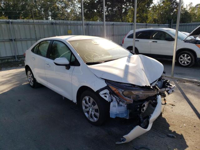 TOYOTA COROLLA LE 2020 with VIN JTDEPRAEXLJ046563 - Photo from auction