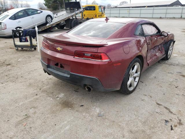 Photo 4 from auction – 2014 CHEVROLET CAMARO LT with VIN 2G1FB1E32E9240248