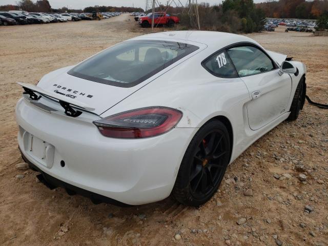 Photo 4 from auction – 2016 PORSCHE CAYMAN S with VIN WP0AB2A84GK185084