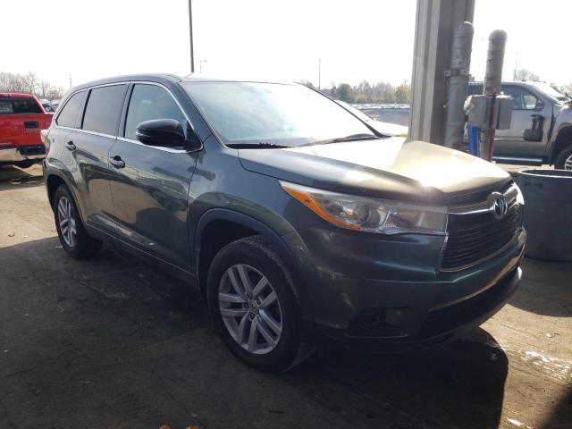 TOYOTA HIGHLANDER 2014 with VIN 5TDBKRFH3ES054515 - Photo from auction