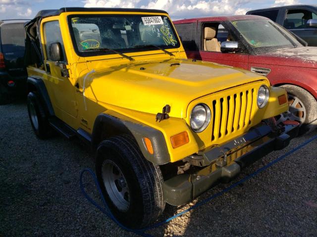 JEEP WRANGLER / 2003 with VIN 1J4FA49S53P371678 - Photo from auction