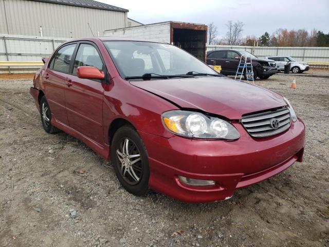 TOYOTA COROLLA CE 2004 with VIN 1NXBR32E34Z278457 - Photo from auction