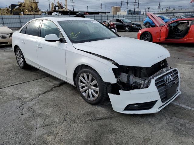 AUDI A4 PREMIUM 2013 with VIN WAUAFAFL0DA050825 - Photo from auction